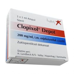 Клопиксол Депо 200 мг/мл р-р для в/м введения (масляный) 1мл №1 (1 амп!!!) в Мурманске и области фото